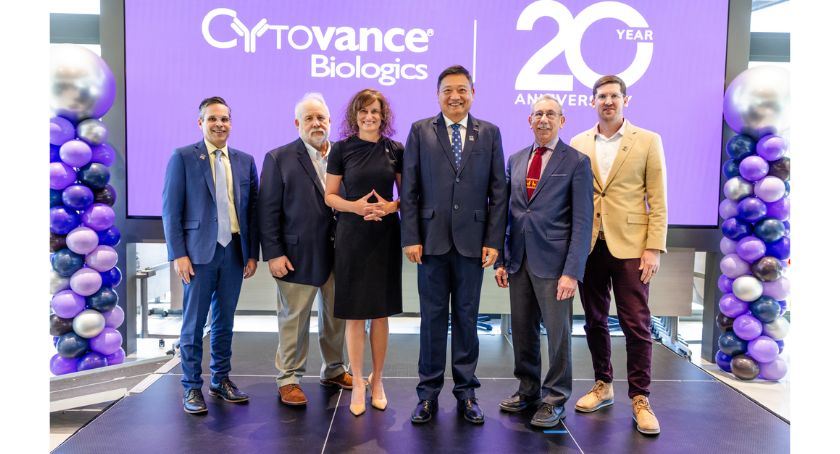 Cytovance Biologics Celebrates 20 Years in Oklahoma City